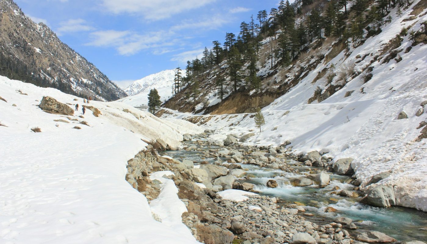 snow covered mountain under blue sky during daytime