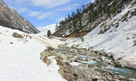 snow covered mountain under blue sky during daytime